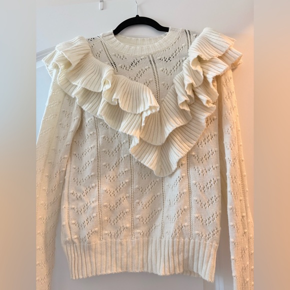 TULAROSA IVORY MANNY SWEATER - Picture 7 of 10